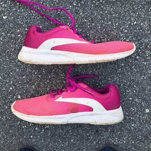 2/$25 Athletic Works Pink Purple Active Shoes Women Size 6